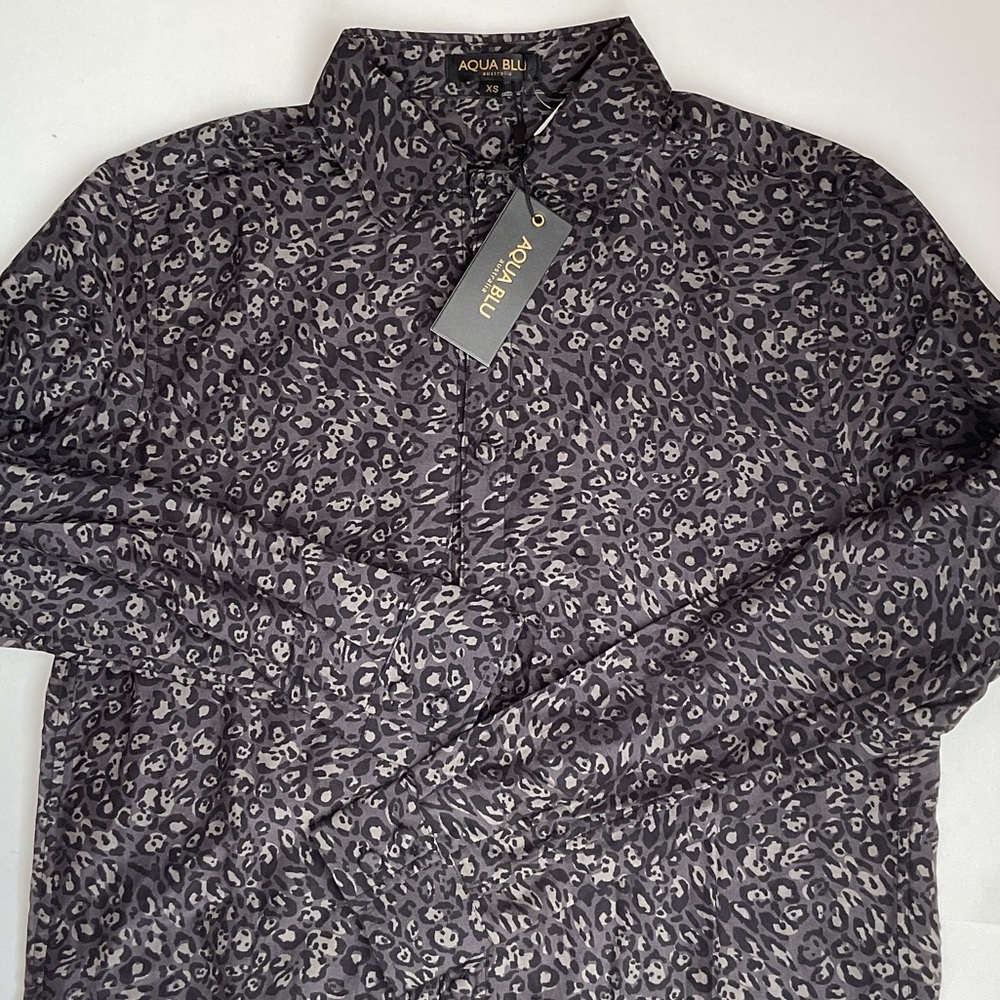 Aqua Blu Australia Carter Resort Silk Blend Shirt